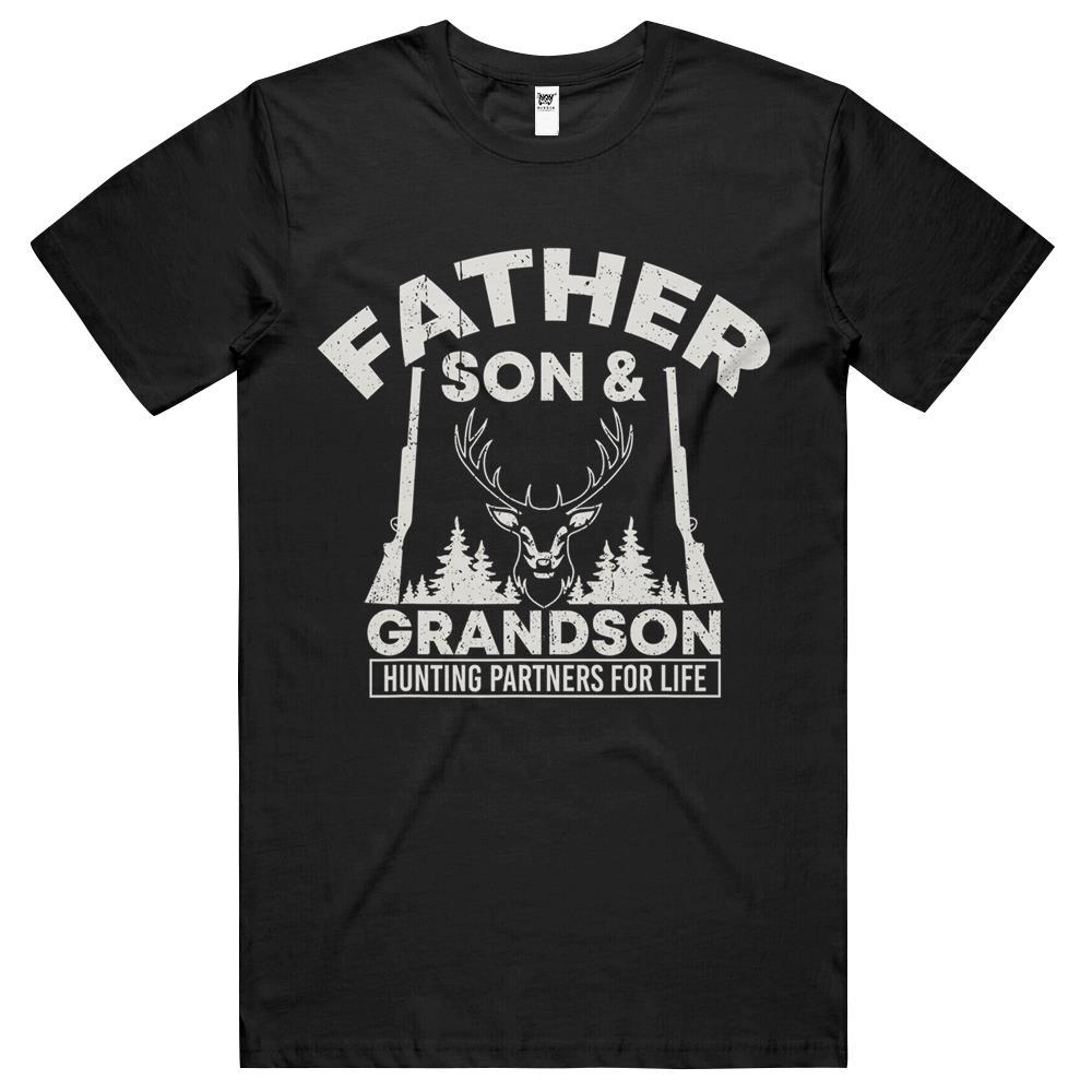 Father, Son & Grandson – Hunting Partners For Life T Shirts