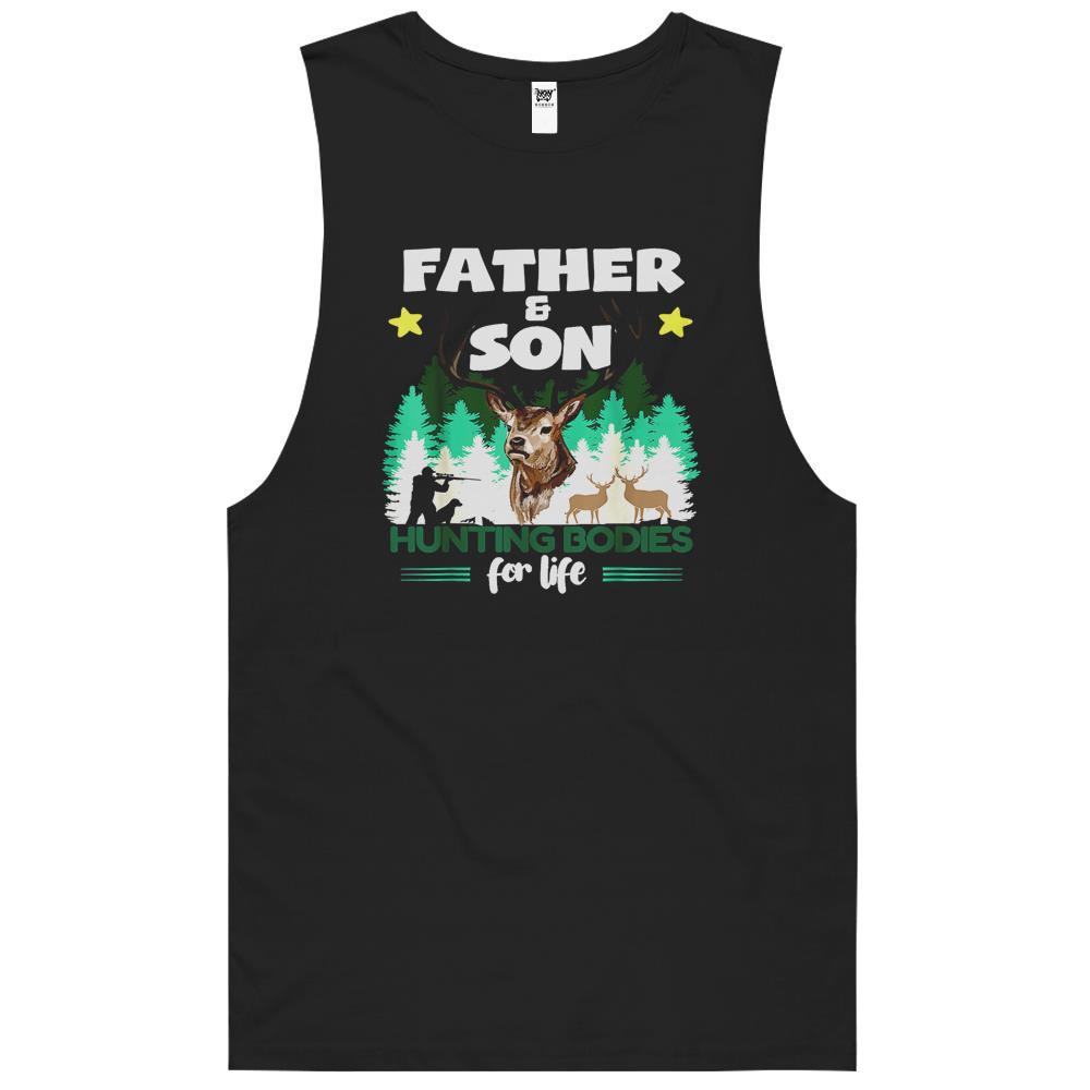 Father With Son Deer Hunting Hunt Lover Father’s Day Gift Tank Top