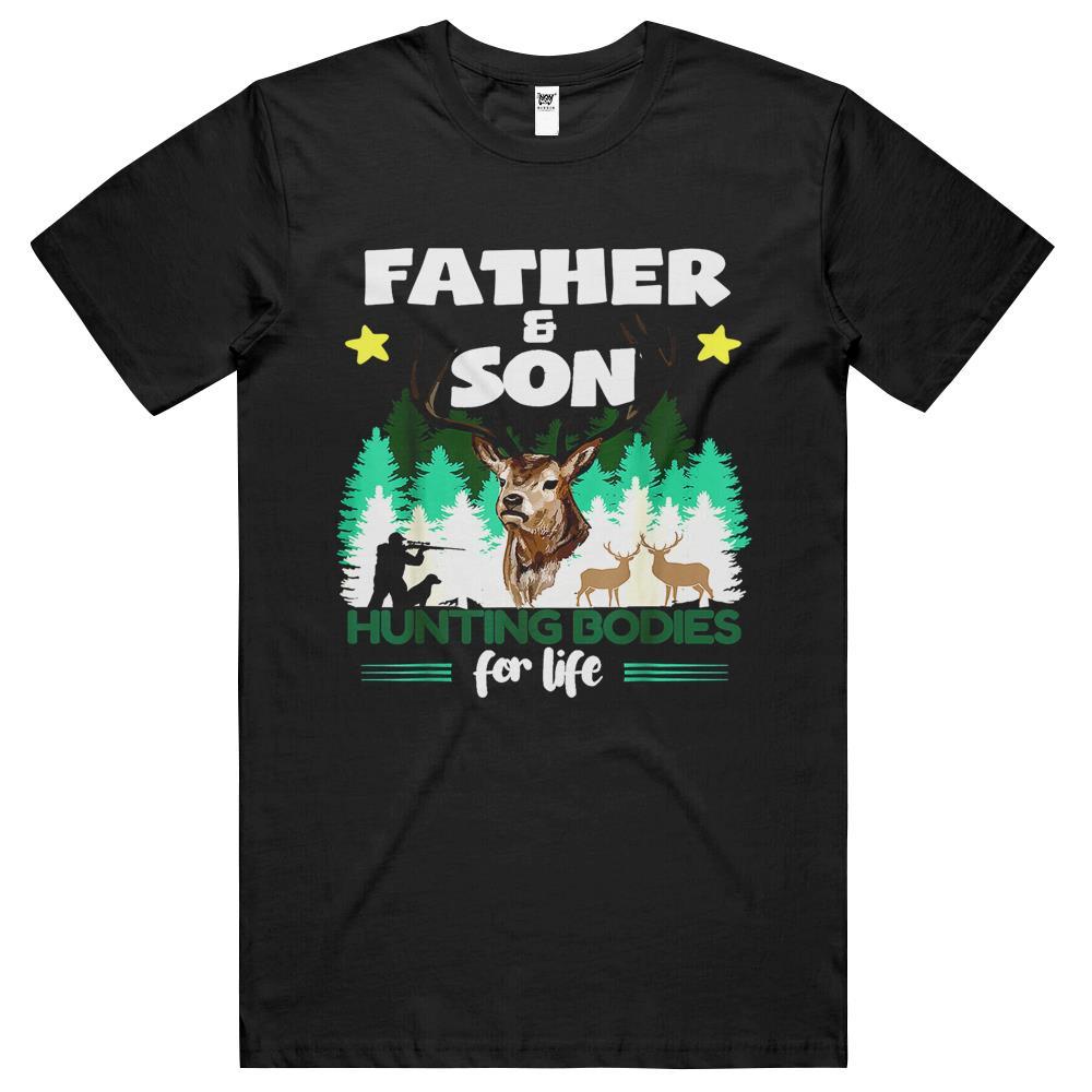 Father With Son Deer Hunting Hunt Lover Father’s Day Gift T Shirts