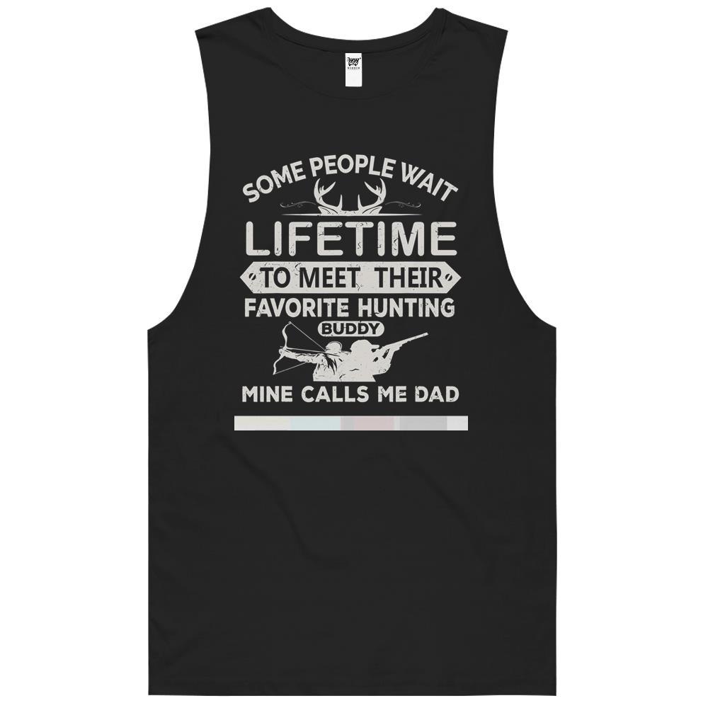 Father And Son Hunting s Lifetime Dad’s Buddy Hunter Tank Top