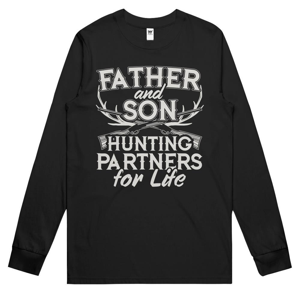 Father And Son Hunting Partners For Life Long Sleeve T Shirts