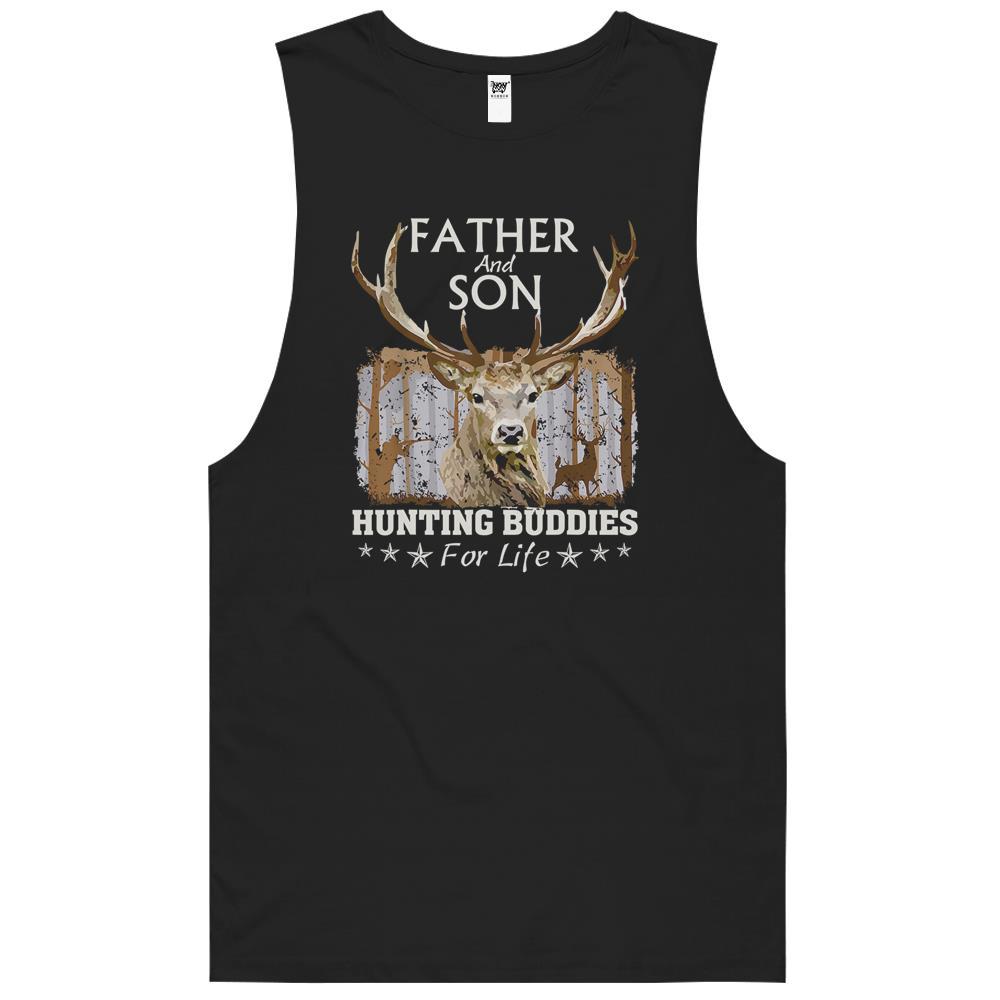 Father And Son Hunting Buddies For Life Gift For Dad Tank Top