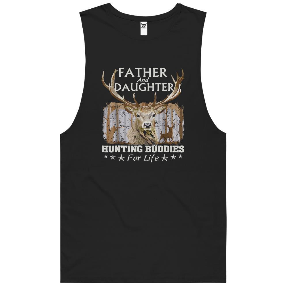 Father And Daughter Hunting Buddies For Life Tank Top