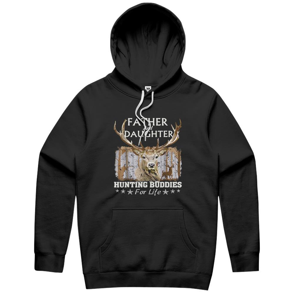 Father And Daughter Hunting Buddies For Life Hoodie