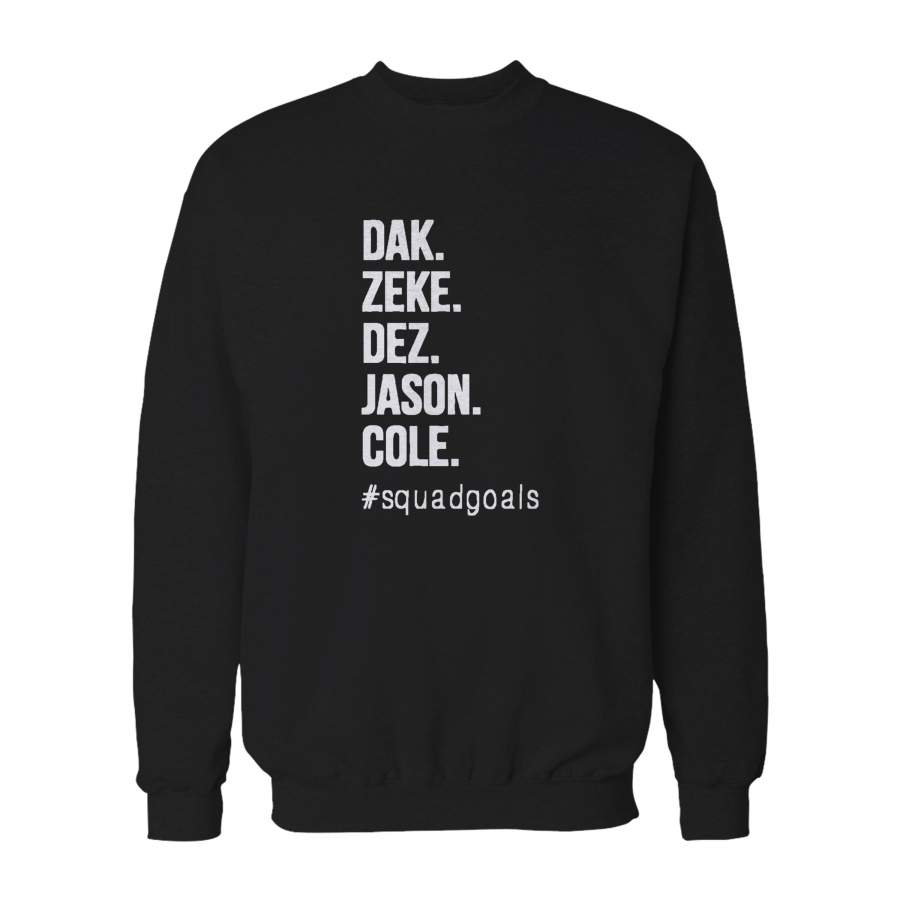 Dak Attack Zeke Jason Witten Dez Byrant Football We Dem Boyz Sunday Dallas Sweatshirt