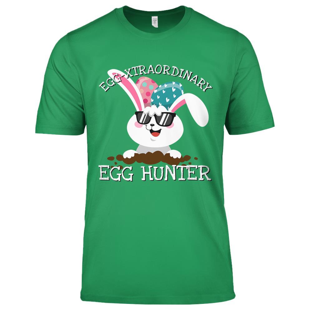 Egg Xtraordinary Egg Hunter Hunting Game Easter Premium T Shirts