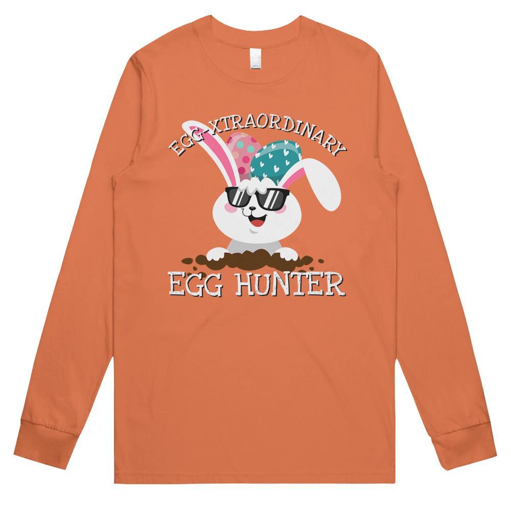 Egg Xtraordinary Egg Hunter Hunting Game Easter Long Sleeve T Shirts