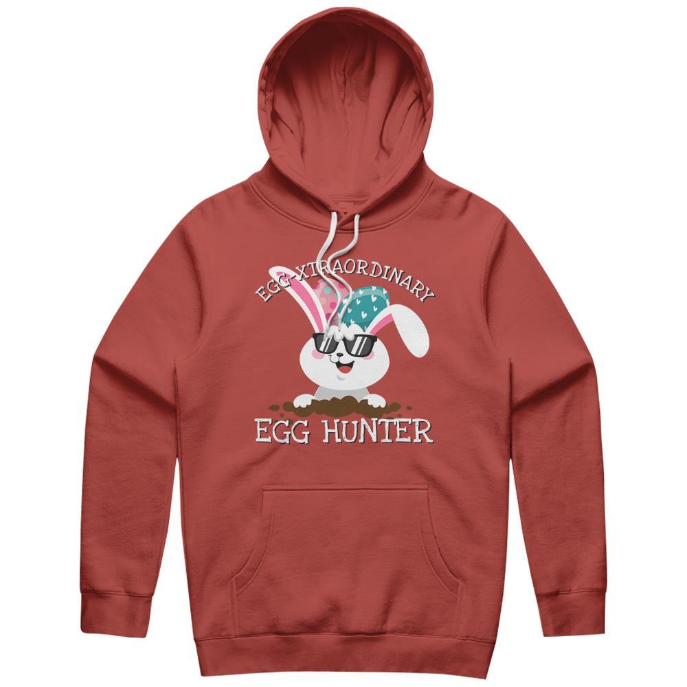 Egg Xtraordinary Egg Hunter Hunting Game Easter Hoodie