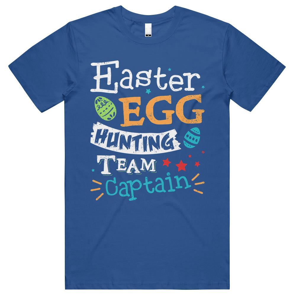 Easter Egg Hunting Team Hunter Captain T Shirts