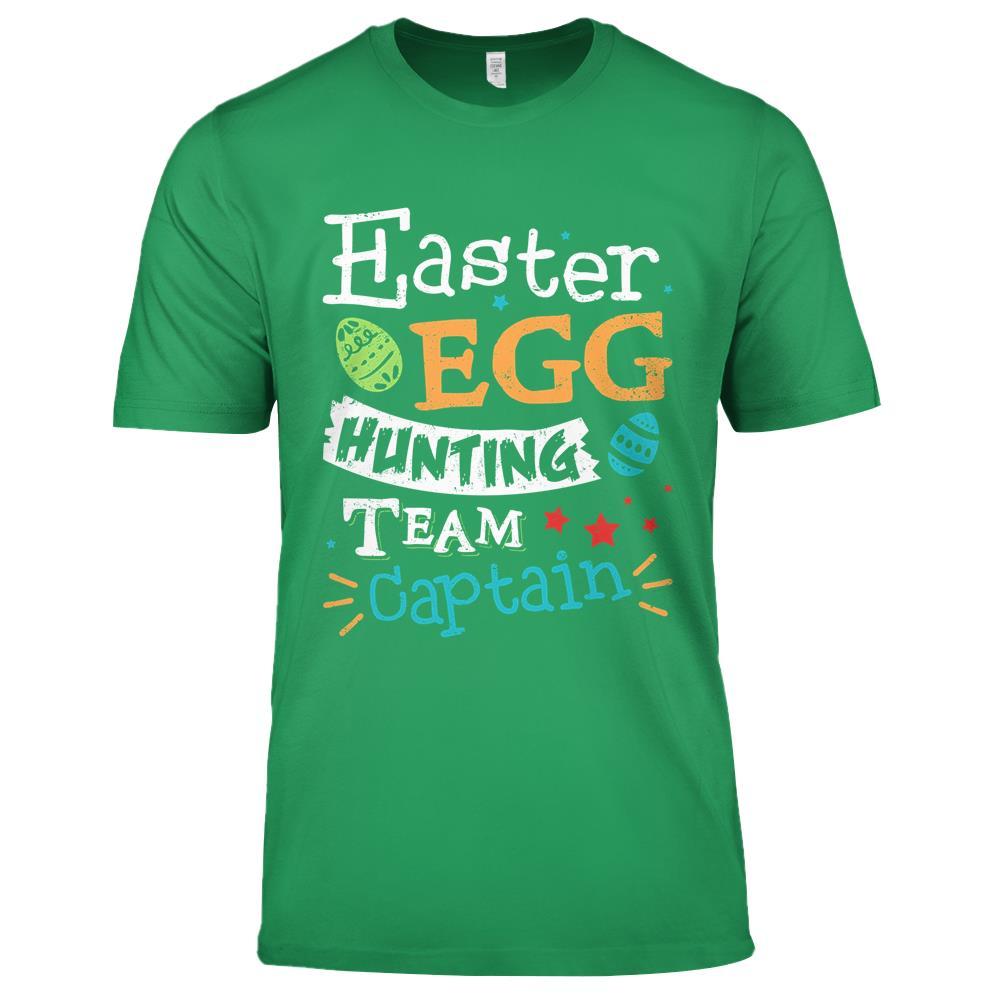 Easter Egg Hunting Team Hunter Captain Premium T Shirts