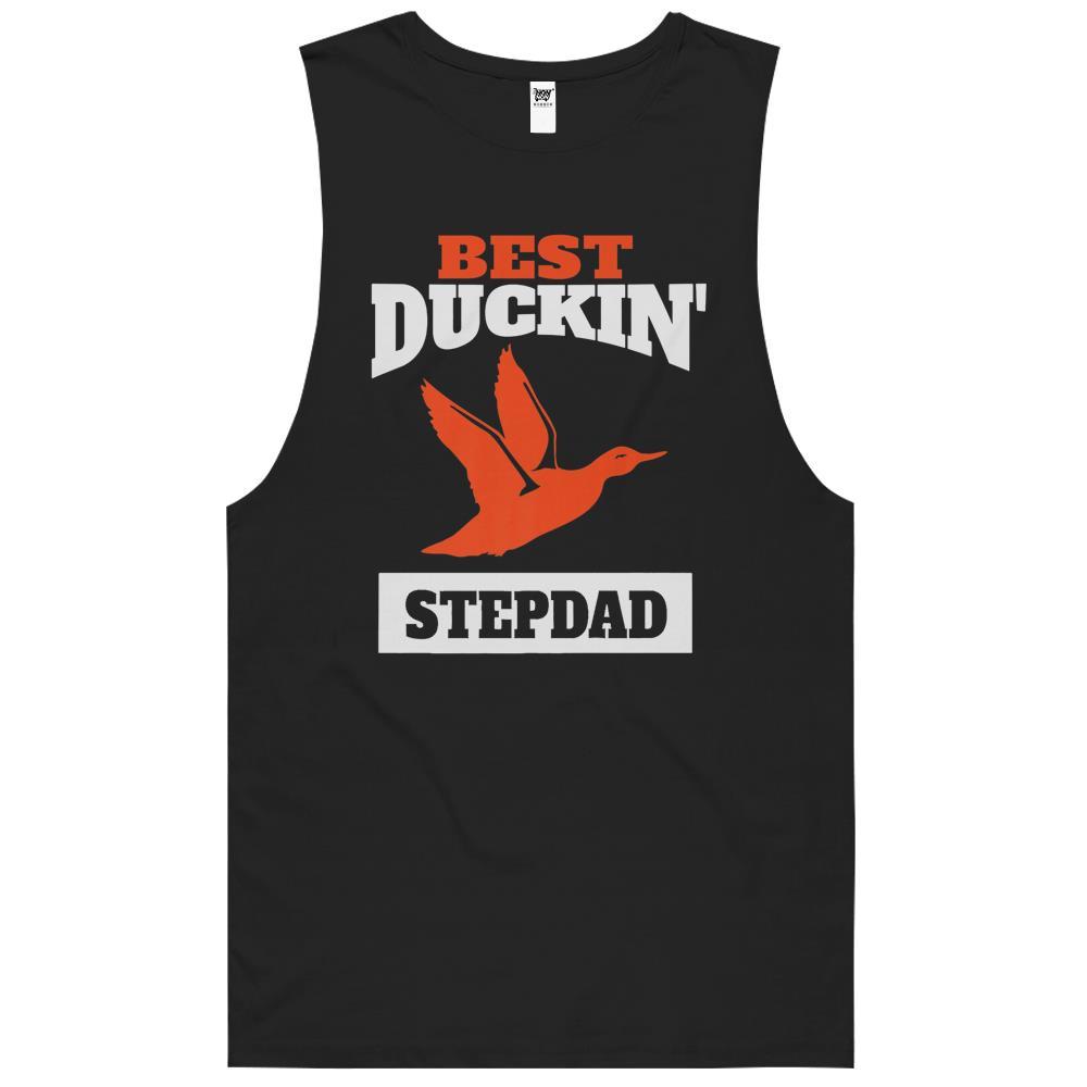 Duck Hunting Step Dad – Best Duckin Step Dad Tank Top