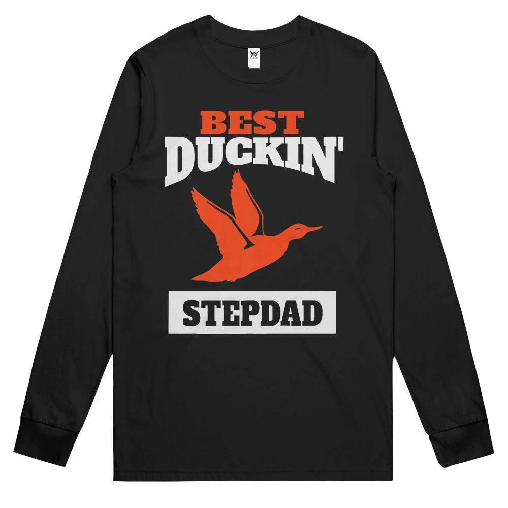 Duck Hunting Step Dad – Best Duckin Step Dad Long Sleeve T Shirts