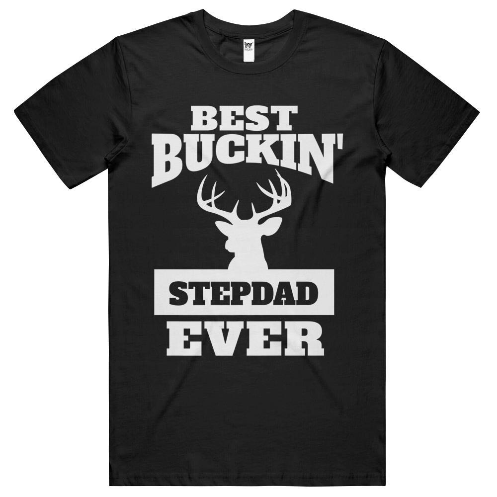 Deer Hunting Step Dad, Best Buckin Step Dad T Shirts