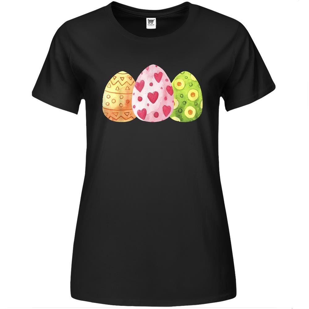 Cute Eggs Easter Day Family Matching Pajama Egg Hunting Premium Womens Tshirts