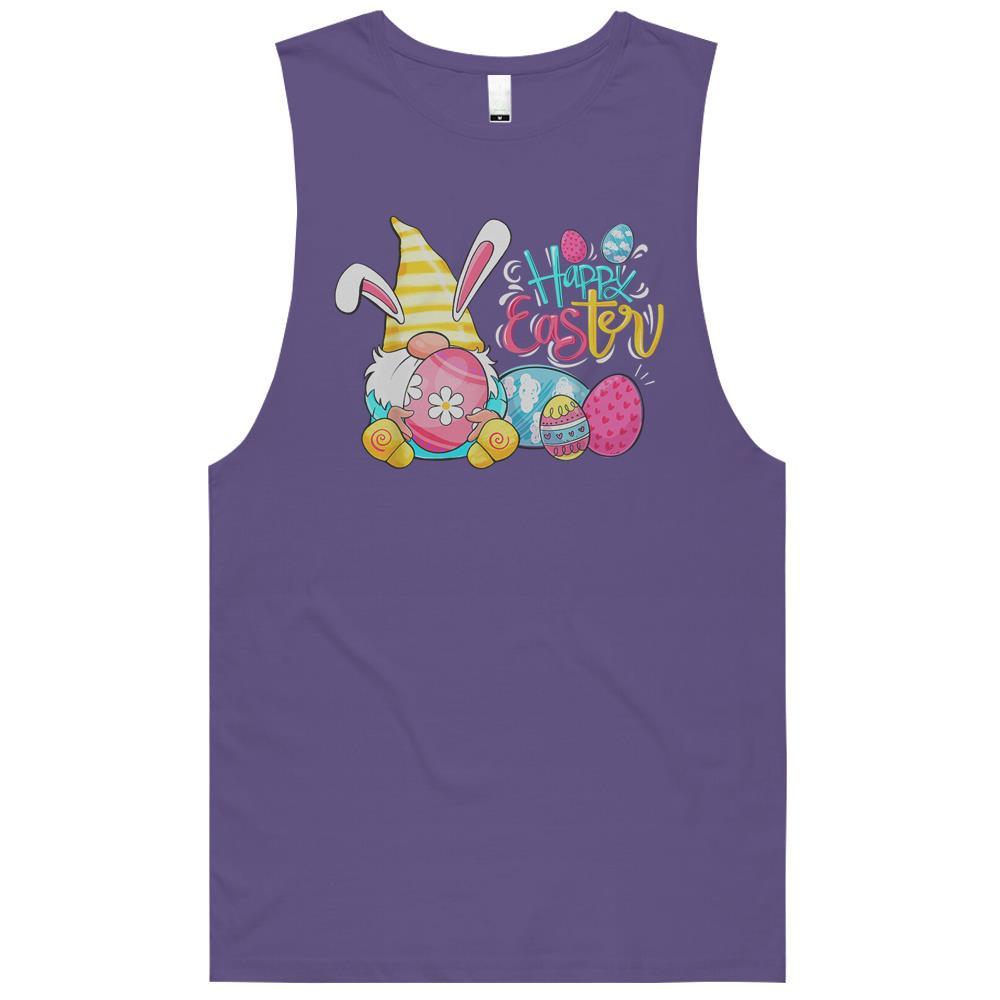 Bunny Gnome Rabbit Eggs Hunting Happy Easter Day Funny Gifts Tank Top