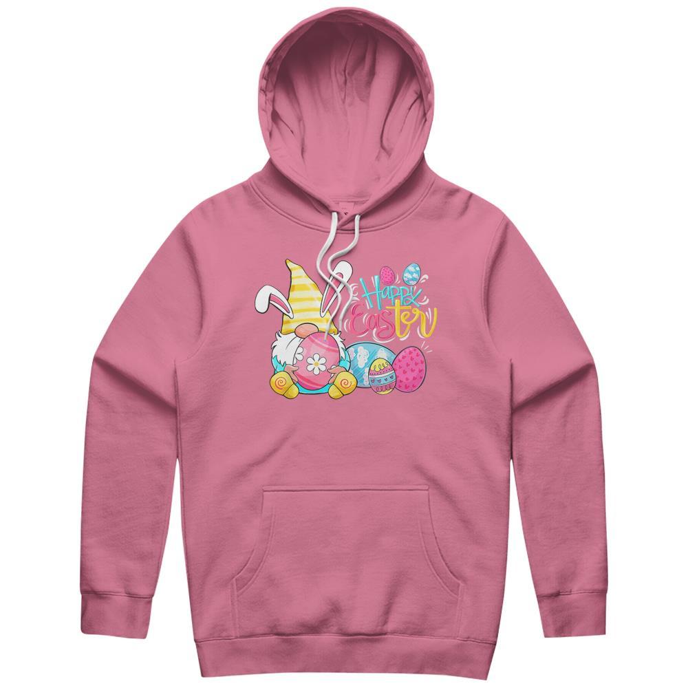 Bunny Gnome Rabbit Eggs Hunting Happy Easter Day Funny Gifts Hoodie