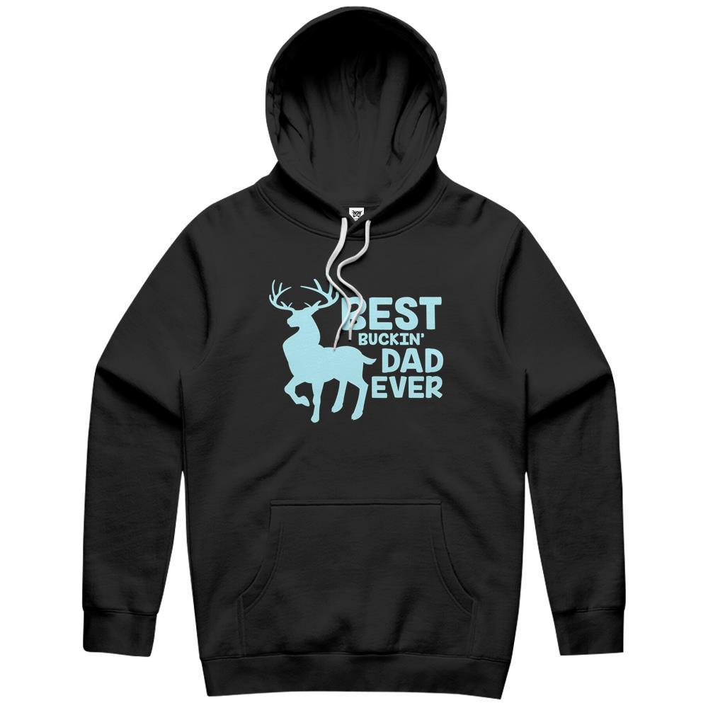 Best Buckin’ Dad Ever For Deer Hunting Fathers Day Hoodie