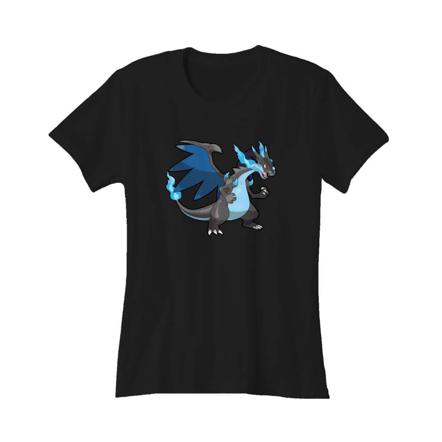 Pokemon Mega Charizard X Pikachu Pokemon Women’s T-Shirt