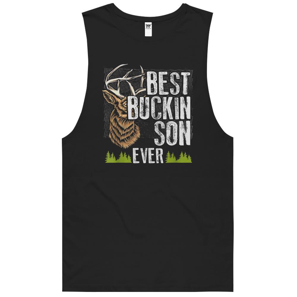 Best Buckin Son Ever Deer Hunting Bucking Father Son Tank Top