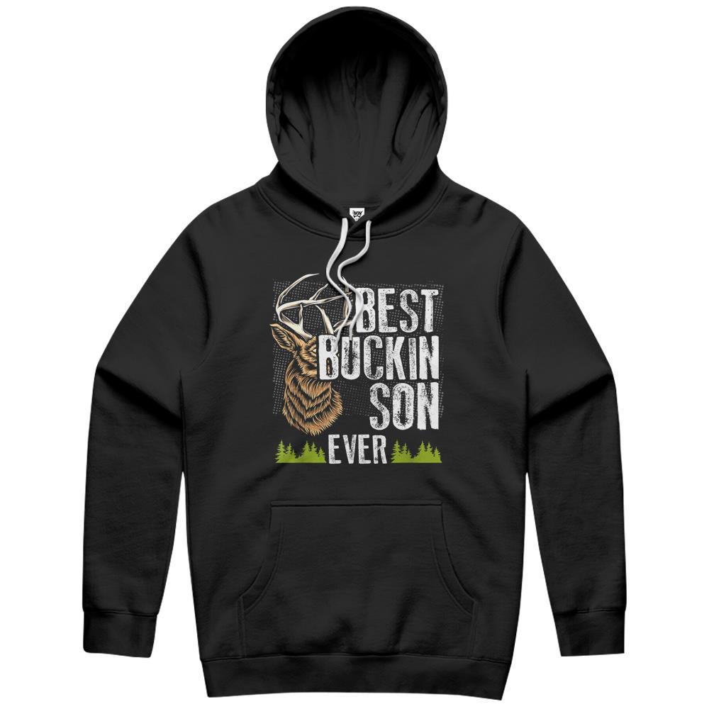 Best Buckin Son Ever Deer Hunting Bucking Father Son Hoodie