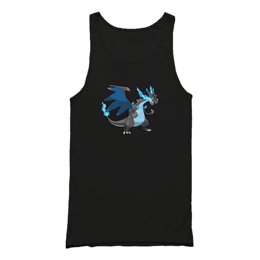 Pokemon Mega Charizard X Pikachu Pokemon Tank Top