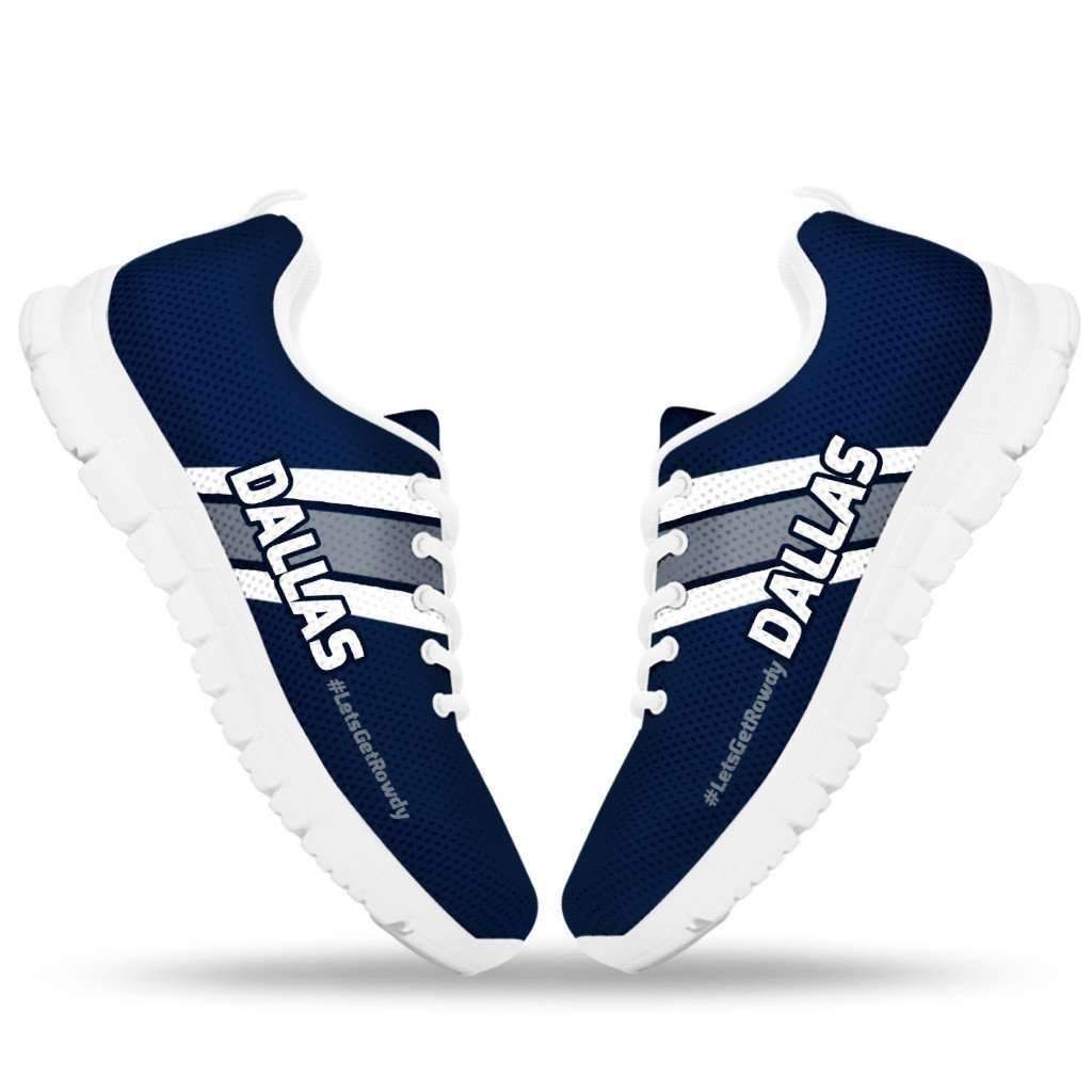 Letsgetrowdy Dallas Fan Running Shoes Sport Sneakers