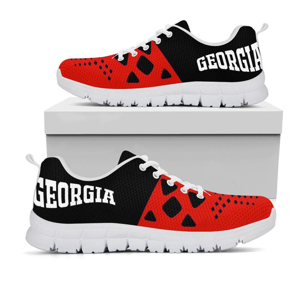 Georgia Bulldogs Running Shoes Sport Sneakers