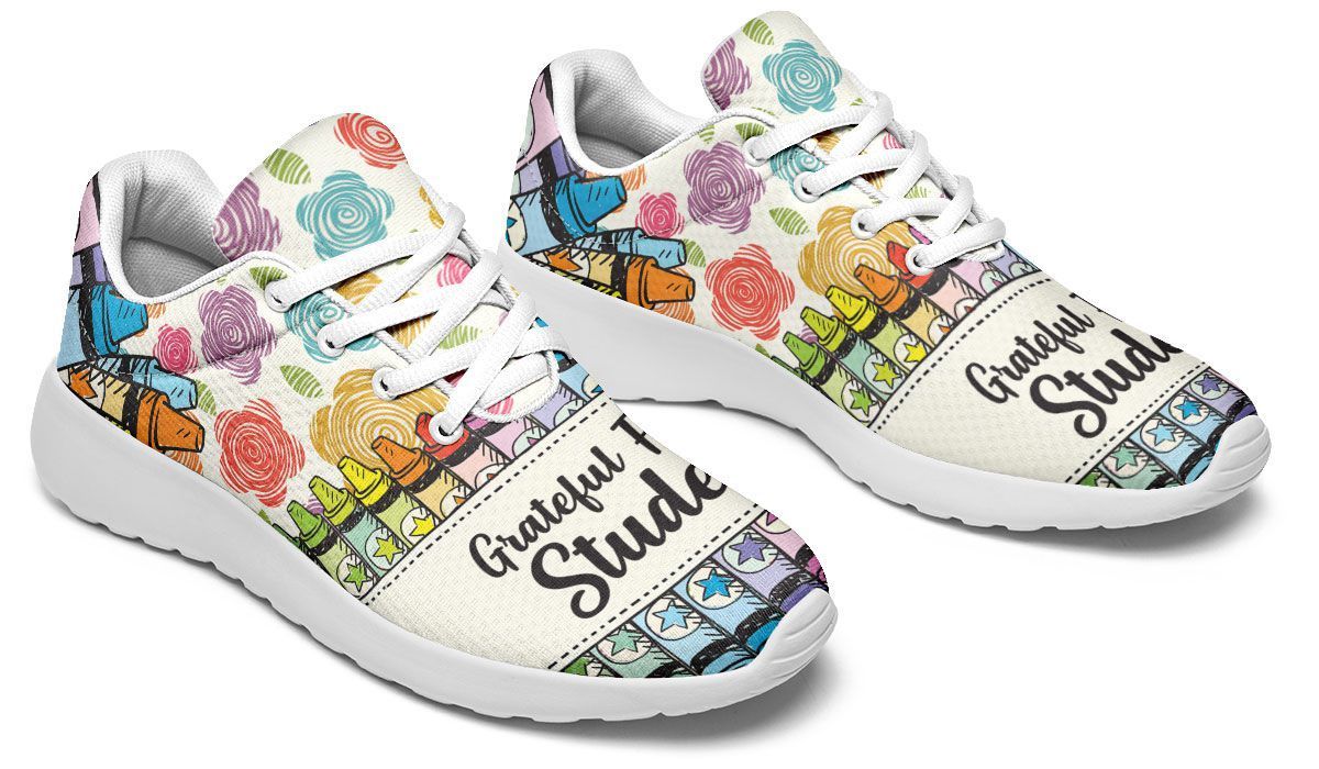 Grateful Teacher Running Shoes Sport Sneakers