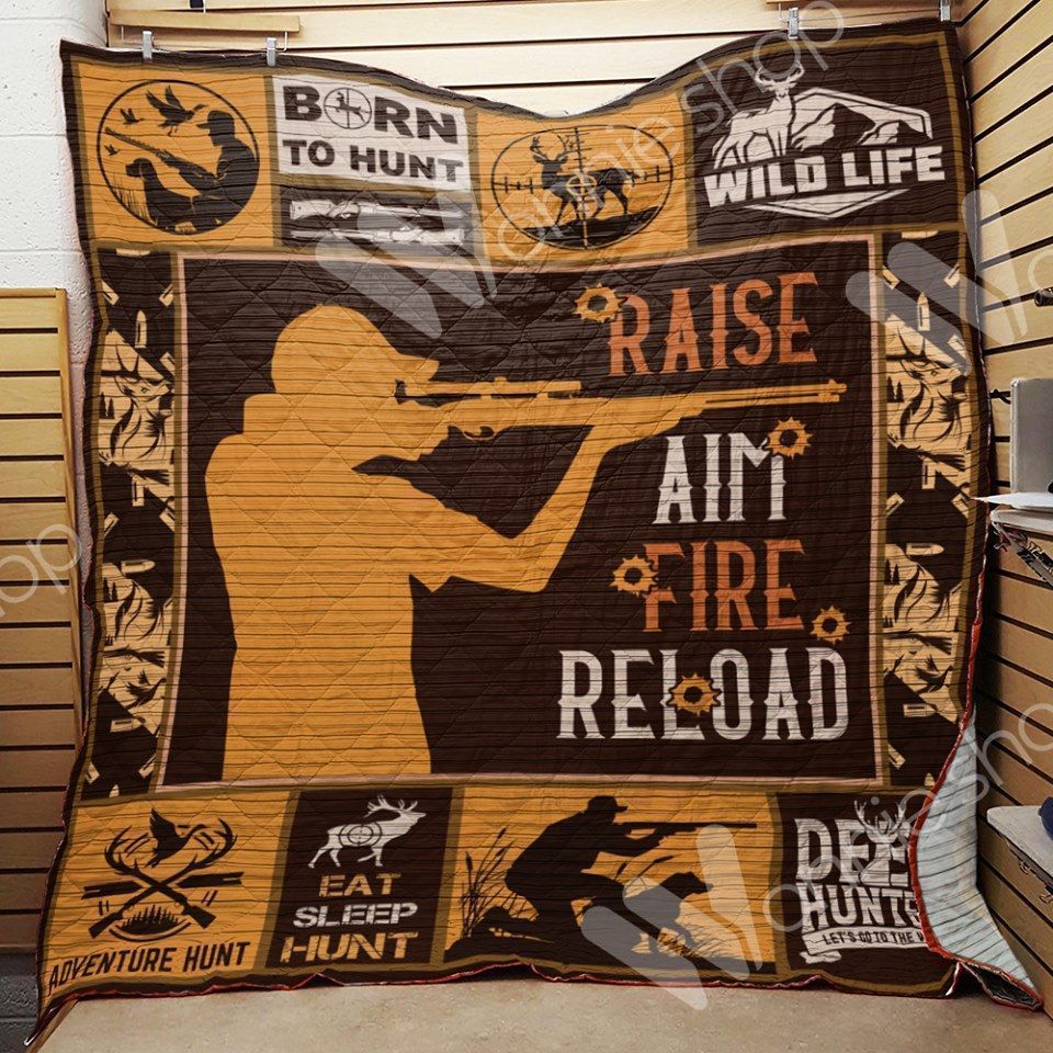 Hunting Eat Sleep Hunt DDT Quilt