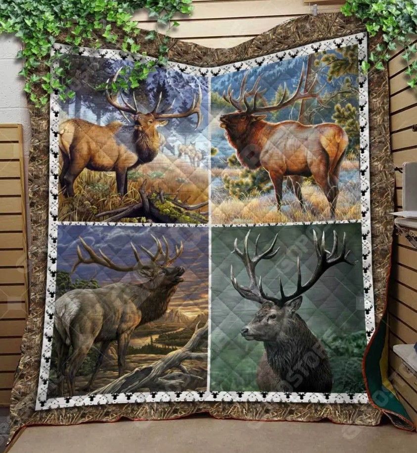 Elk Hunting Quilt CUOXJ