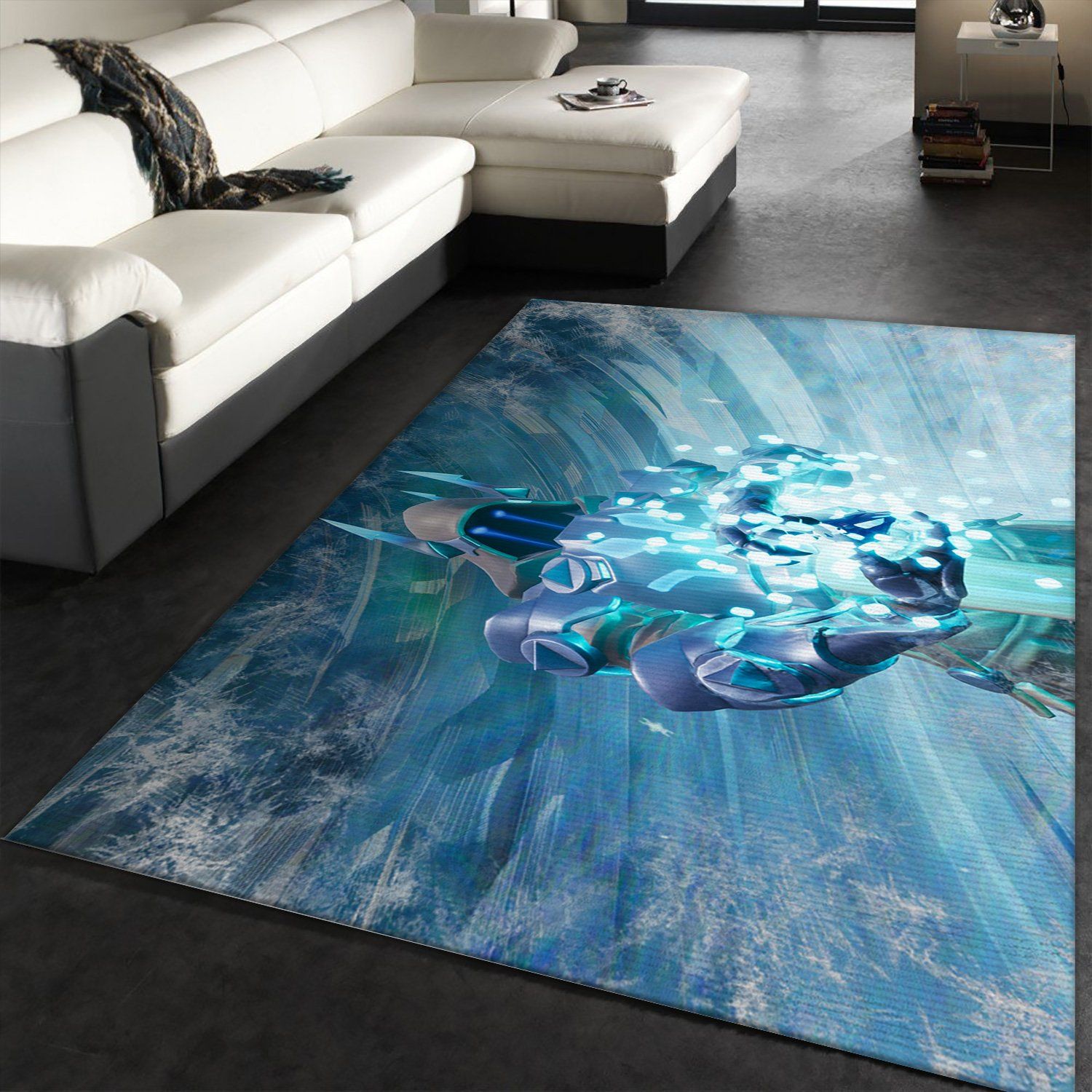 Fortnite The Ice King Gaming Area Rug Carpet Bathroom Christmas Gift US Decor