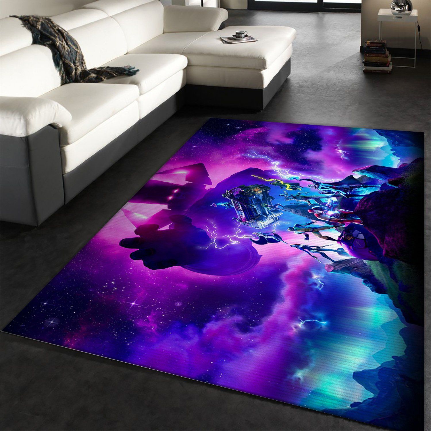 Fortnite Wolverine Galactus Storm Gaming Area Rug For Christmas Bathroom Home Decor Floor Decor