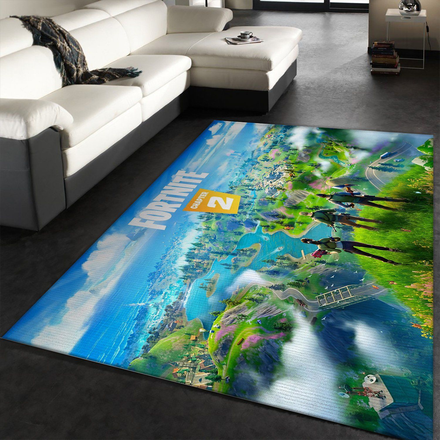 Fortnite Gaming Area Rug Carpet Bathroom Christmas Gift US Decor