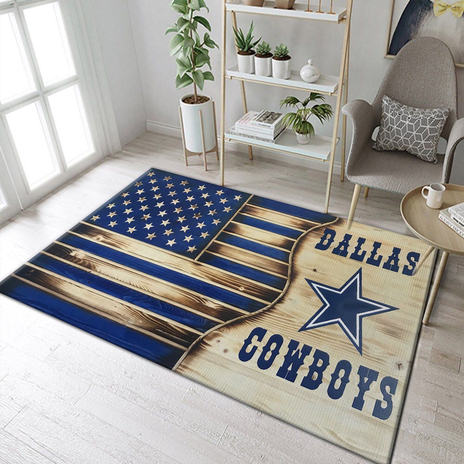 Dallas Cowboys Area Rug DLB2604 Football Area Rug Floor Decor The US Decor