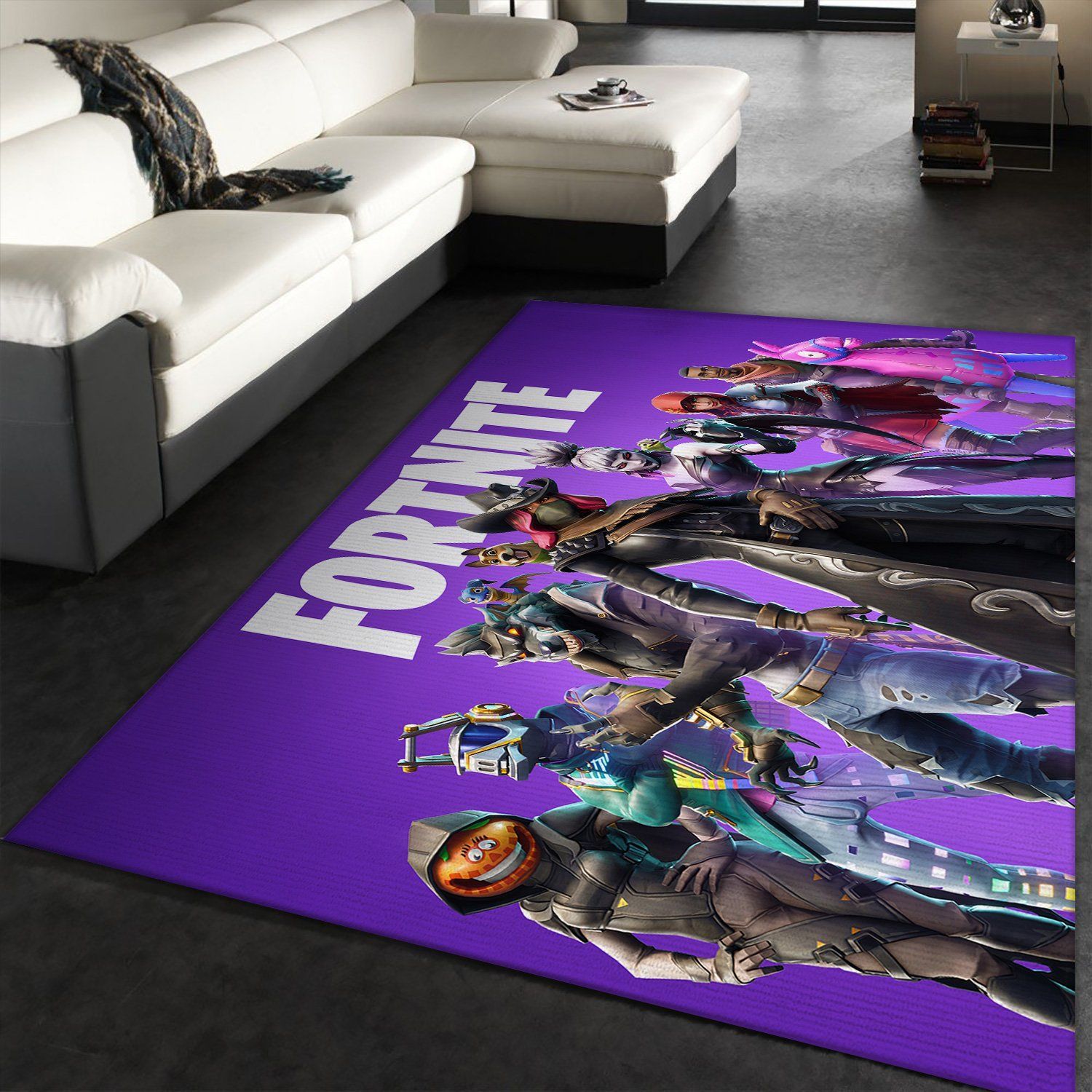 Fortnite Fans Area Rug Gaming Home Decor HomeBeautyUS Carpet Titles