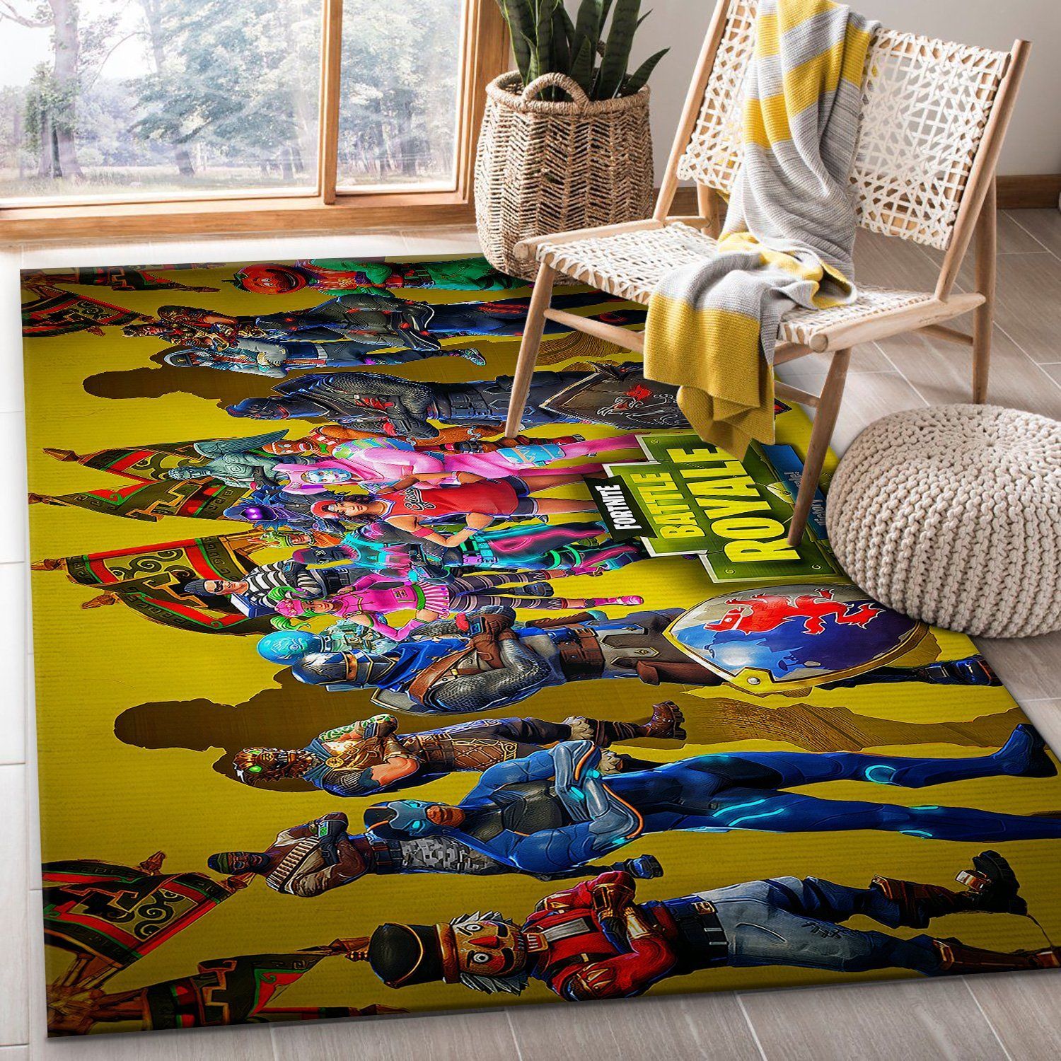 Fortnite Area Rug Christmas Gift Game Rug 04 Floor Decor The US Decor