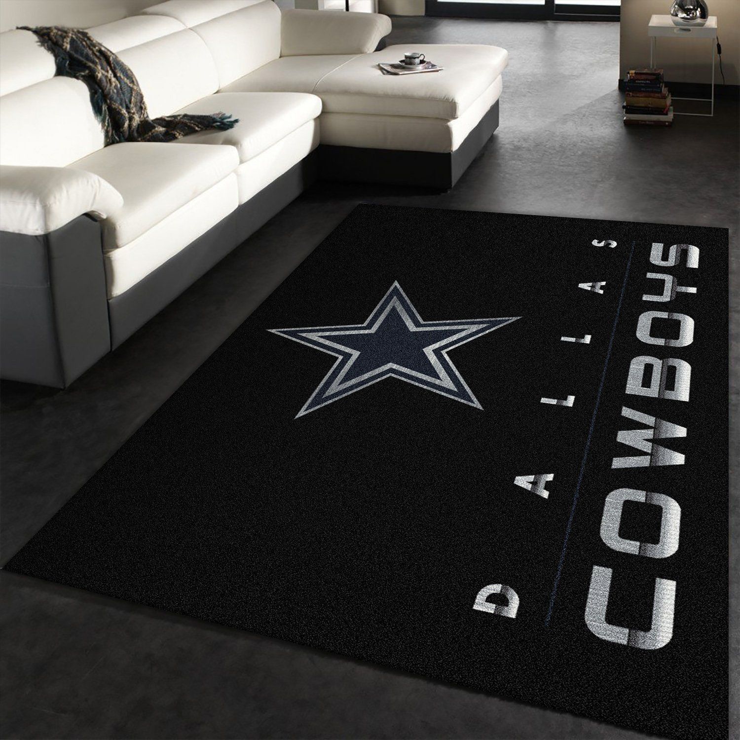 Dallas Cowboys Area Rug Christmas Rug Football rug Floor Decor The US Decor