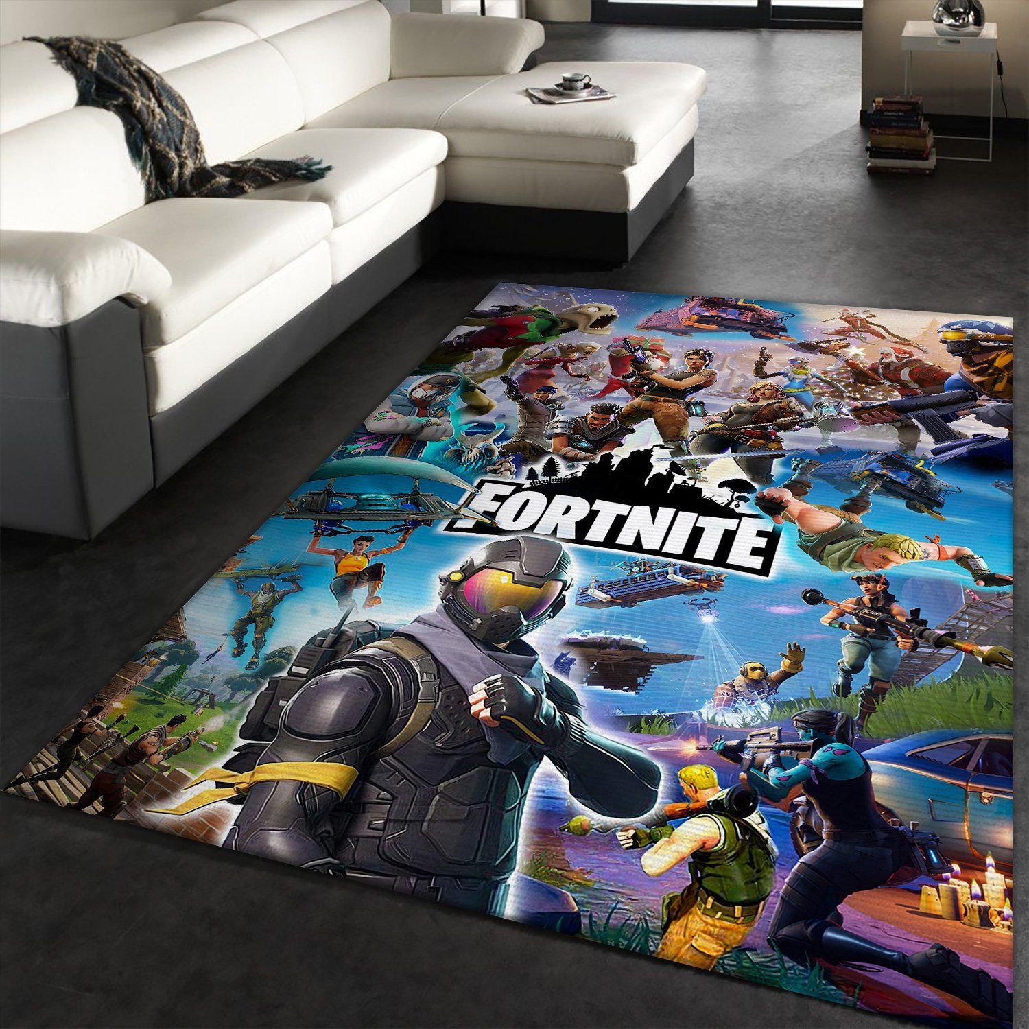 Fortnite Area Rug Christmas Gift Game Rug FN211002 Floor Decor The US Decor