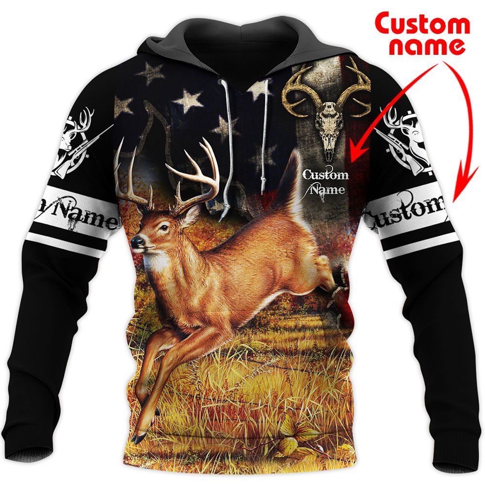 Hunting DN003 Personalized Name 3D All Over Printed Shirts