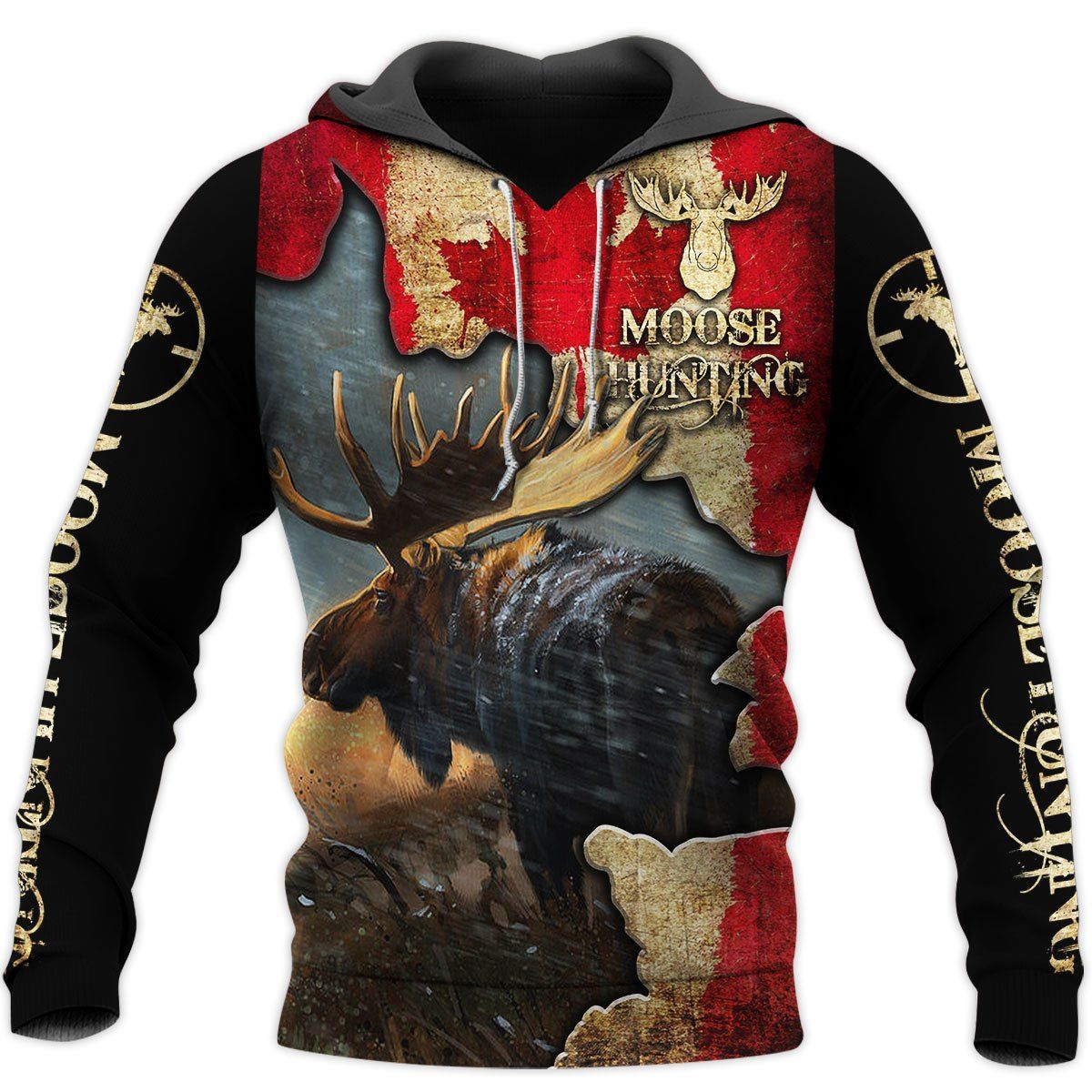 Cool Moose Hunting DN003 3D All Over Printed Shirts