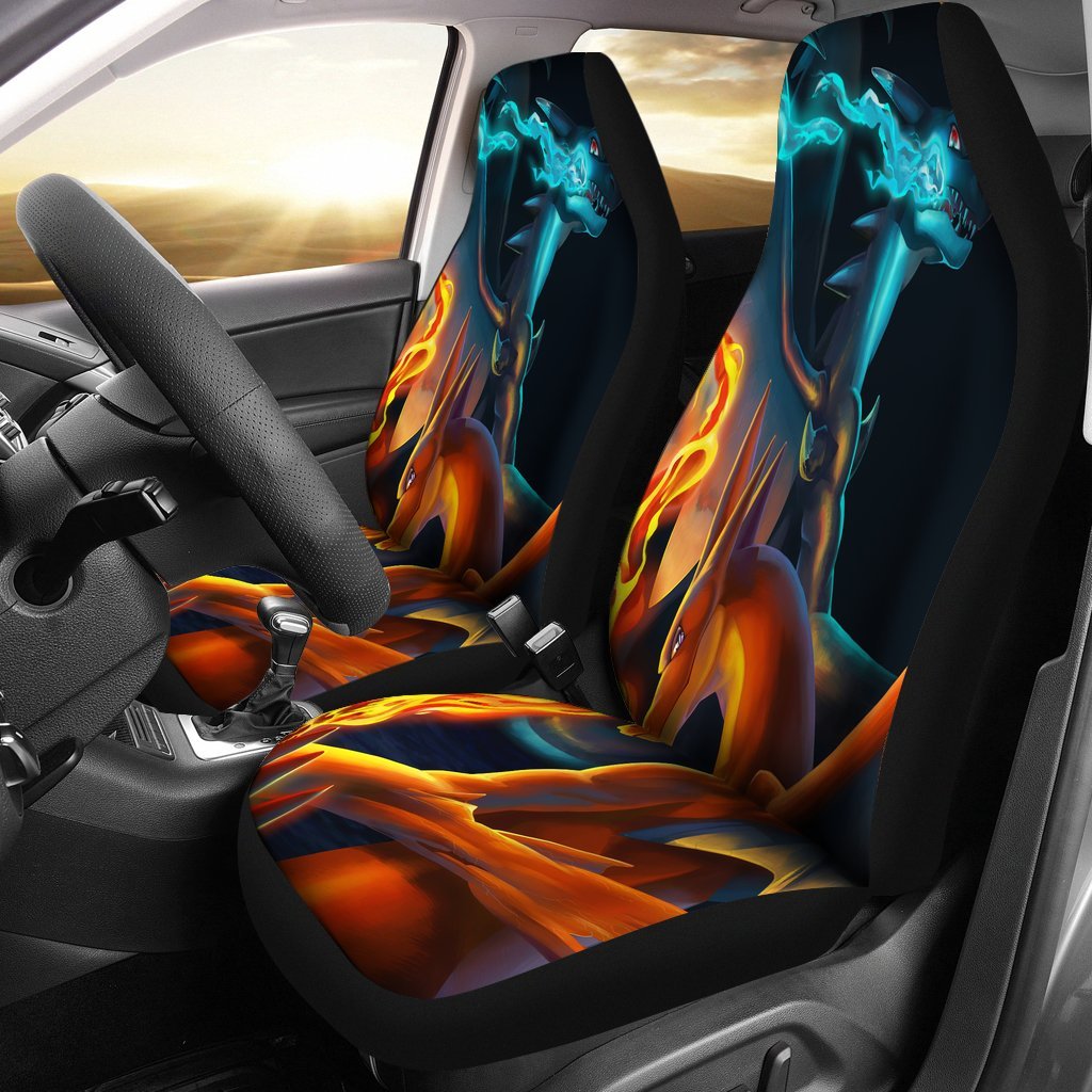 Mega Charizard Pokemon X And Y Seat Cover