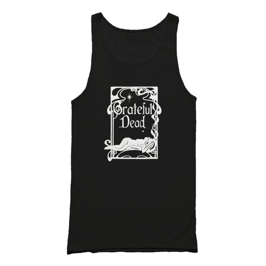 Grateful Dead Graphic Art Nouveau Design Jerry Garcia Tank Top