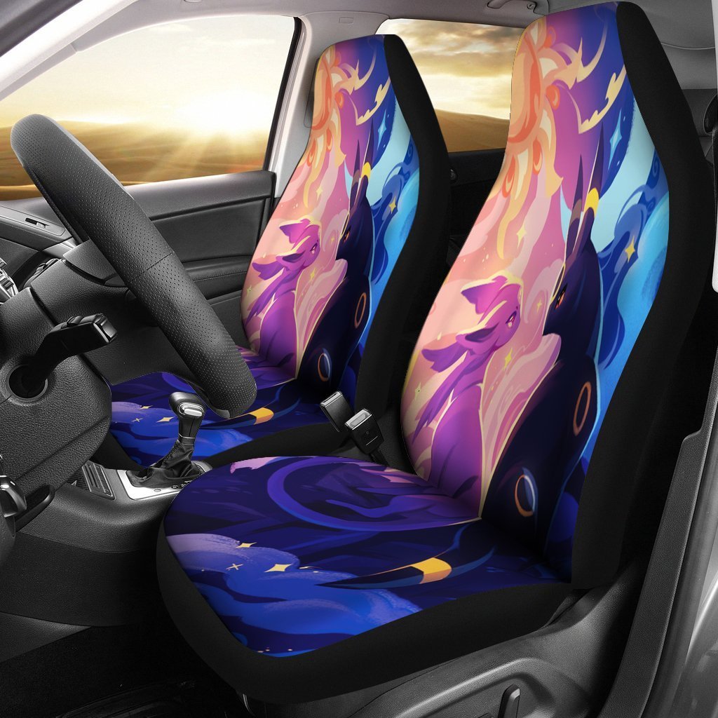 Espeon Umbreon Pokemon Car Seat Cover