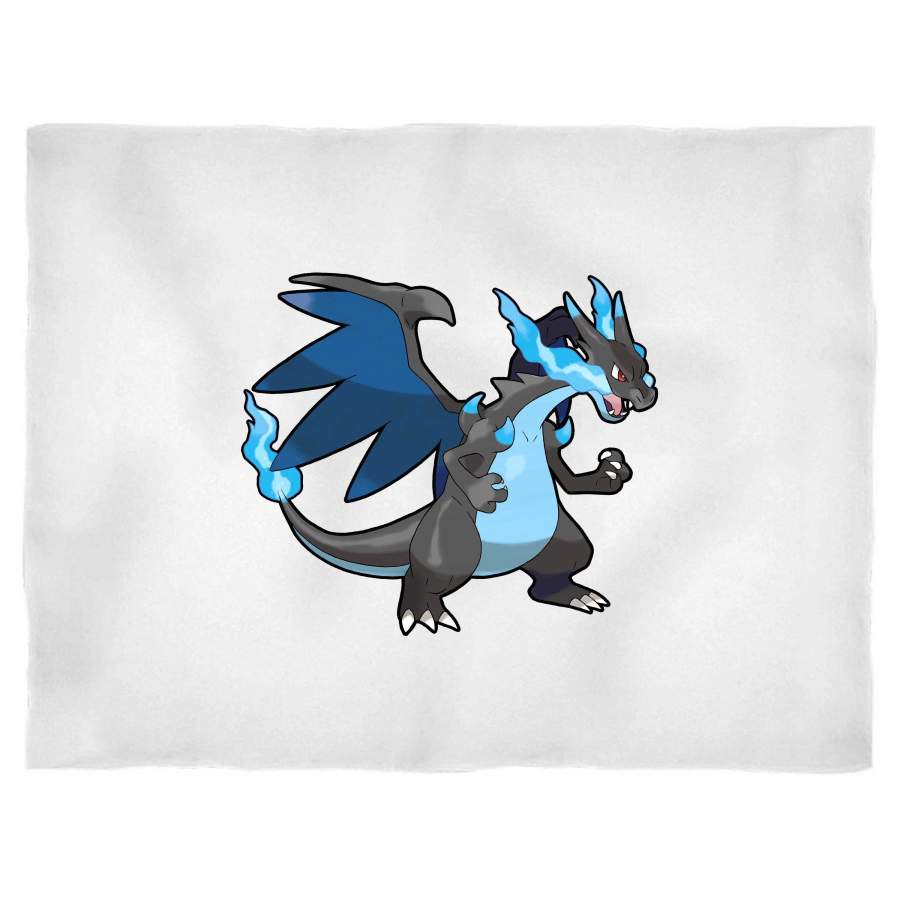 Pokemon Mega Charizard X Pikachu Pokemon Blanket