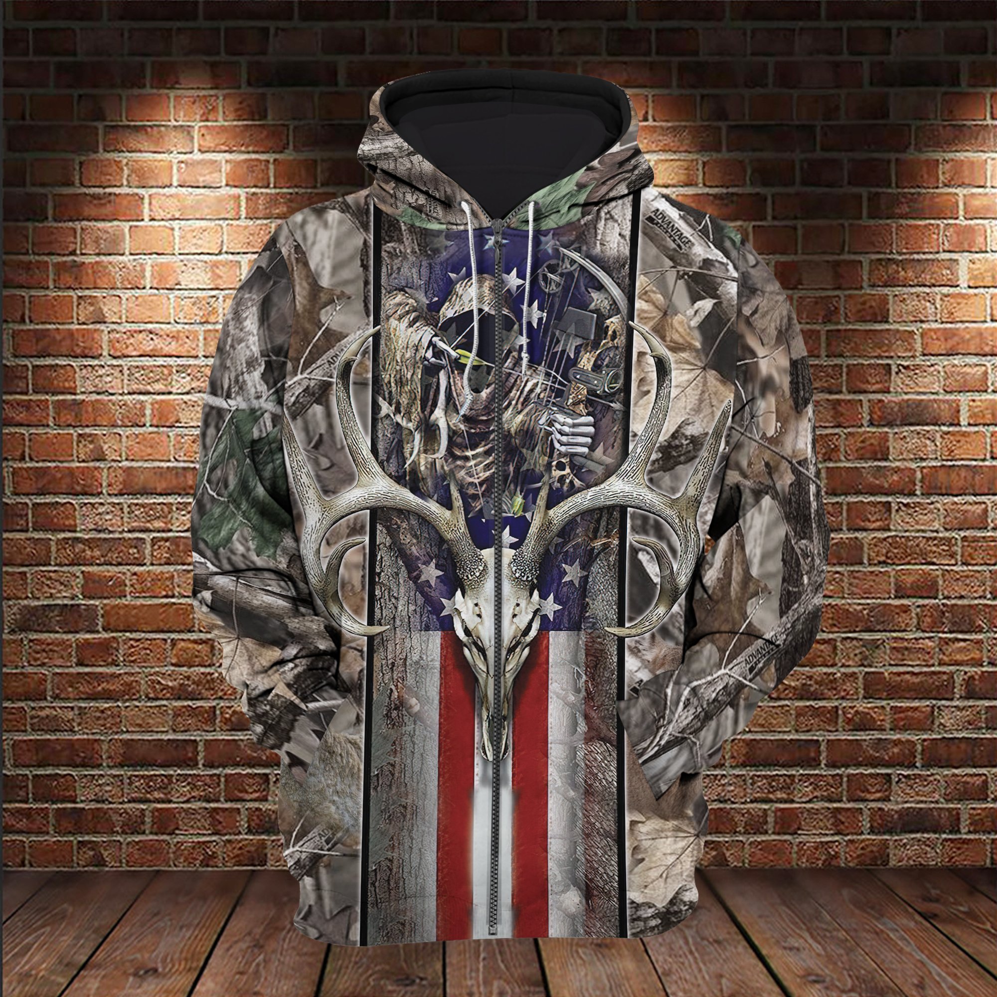 Deer Hunting Camo 3D All Over