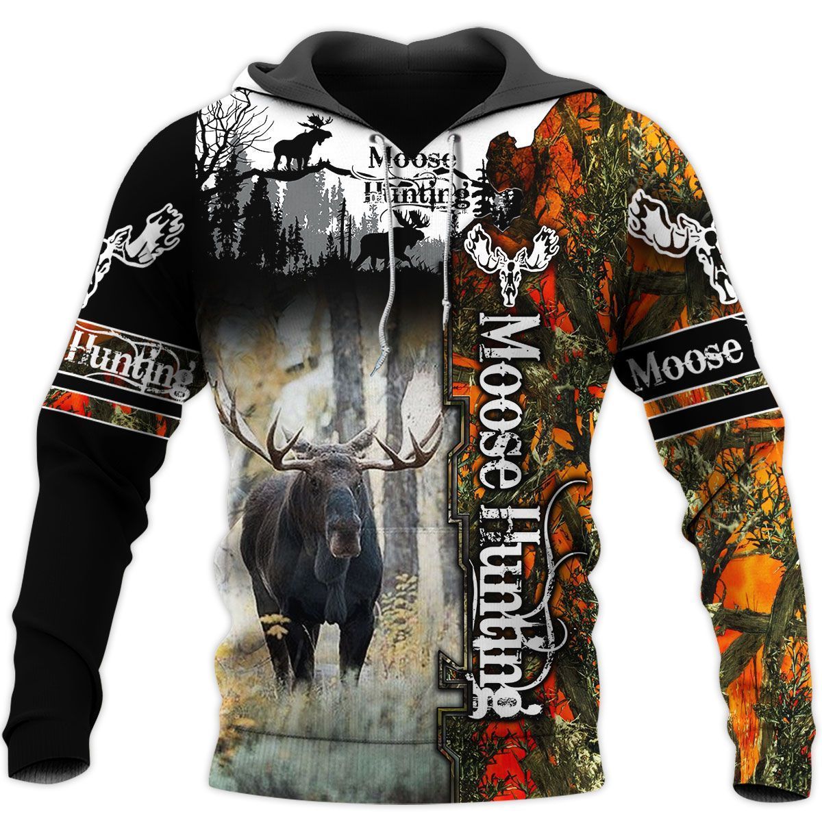 150THHHT-MOOSE HUNTING 3D ALL OVER PRINT