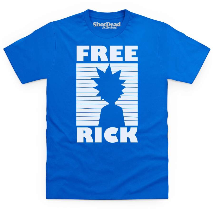 Inspired By Rick and Morty – Free Rick Unisex 3D All-over Print Tshirt