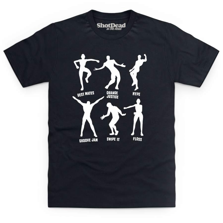 Inspired by Fortnite Dances Unisex 3D All-over Print Tshirt