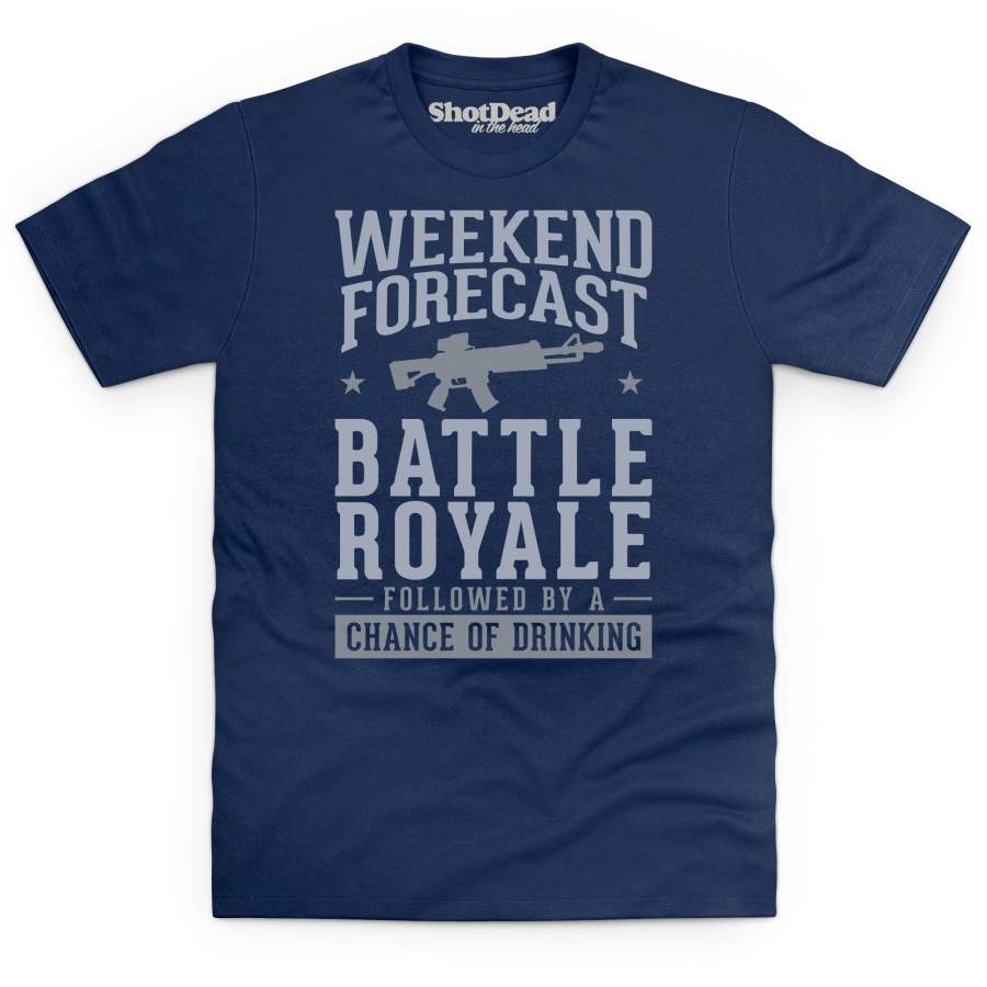 Inspired by Fortnite – Weekend Forecast Battle Royale Unisex 3D All-over Print Tshirt