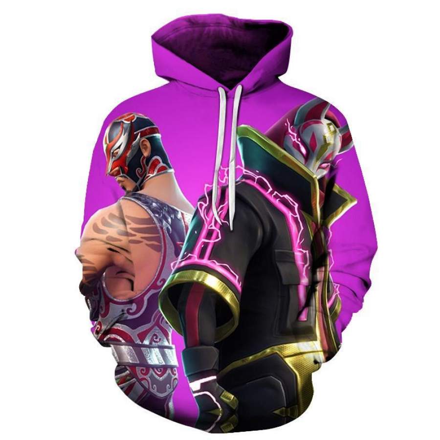 Fortnite Drift Mask Unisex 3D All-Over Print Hoodie